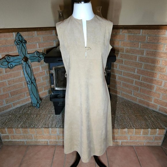 Skinner Dresses & Skirts - Vintage Skinner Ultra Suede Dress Made in U.S.A. Union Tag